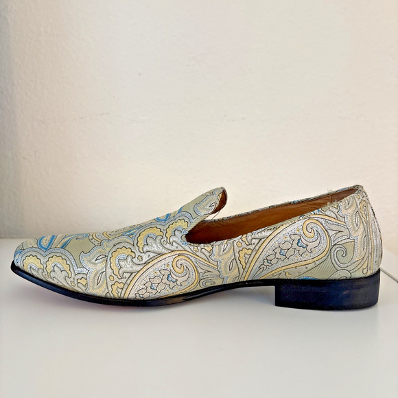After Midnight Formal Footwear Paisley Mens 13 Dress Shoes Loafers Wedding Derby